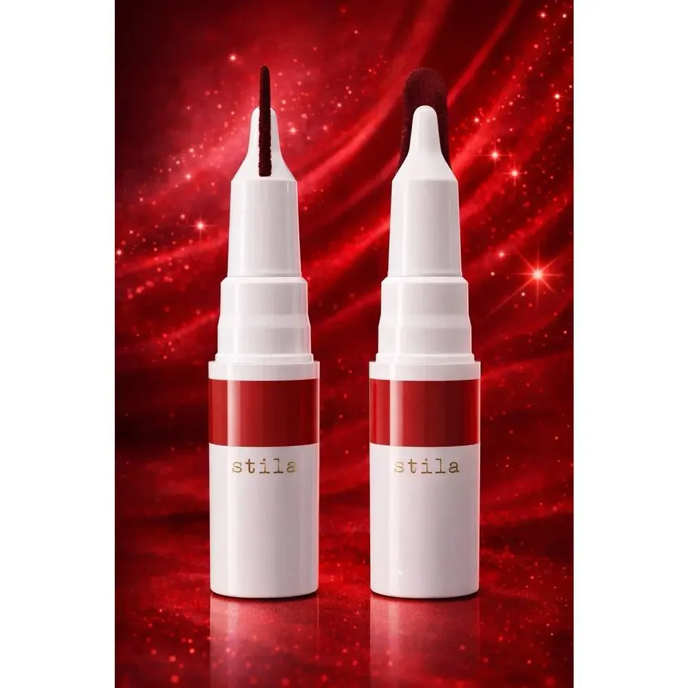 stila - Calligraphy Lip Stain - Shade: Hedy - 0.022 fl oz/ 0.67 mL